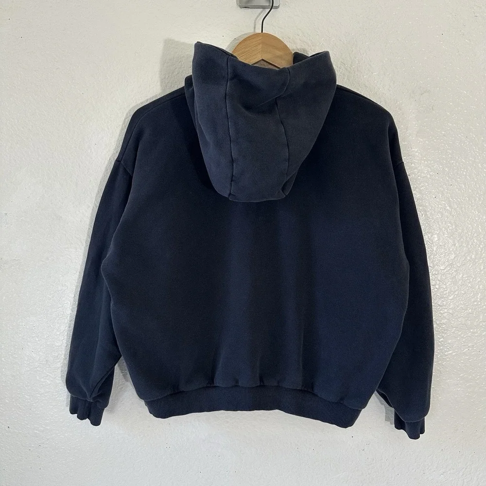 Nike SB Hoodie Boys XL Black Skateboarding Pullover Sweatshirt Swoosh Logo Youth